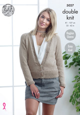 Cardigans in King Cole Glitz DK (5027)