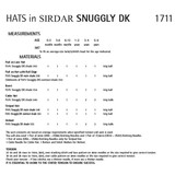 Hats in Sirdar Snuggly DK (1711)