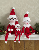 The Elf on the Shelf Collection in Hayfield Bonus DK & Sirdar Snowflake DK (2475)