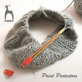 Pony Knitting Needle Point Protectors