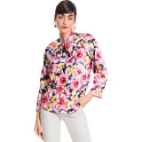 Blouse w/Bow in Burda Misses' (6026)