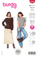 T-Shirt & Blouse in Burda Misses' (6059)