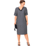 V-Neck Dress & T-Shirt in Burda Misses' (6018)