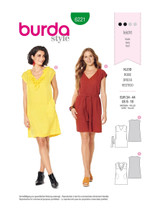 Pull-On Dresses in Burda Misses' (6221)