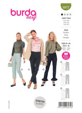 Straight Leg Trousers in Burda Misses' (6072)