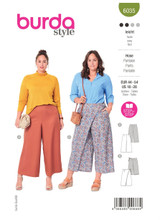 Culotte Wrap Pants in Burda Misses' (6035)