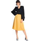 High-Waisted Skirts w/Slits in Burda Misses' (6027)