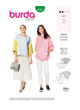 Sweatshirts w/Variations in Burda Misses' (6203)