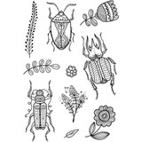 Clear Stamps (10pcs) - Bugs