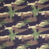 Camo Brushstroke Cotton Jersey - Per ½ Metre