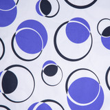 Stretch Cotton Large Circle Print - Per ½ Metre