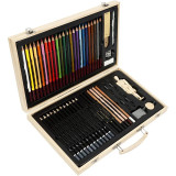 Sketch & Drawing Set - Wooden Case