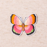 Iron-On Butterfly Motif - Medium Gradient Multi