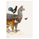 A5 Sewn Notebook: Animalis Llama & Co.