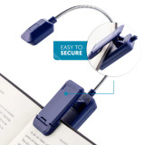 Quad 4 LED Reading Light by WITHit - Navy