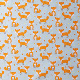 Forest Friends Foxes - 100% Cotton