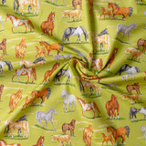 In the Country Horses - 100% Cotton