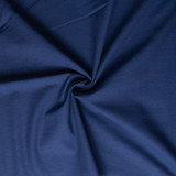 Linen Feel Navy - 100% Cotton