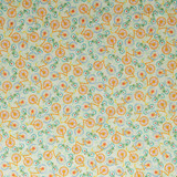 Sun Cruisers: Bikes on Pistachio - 100% Cotton