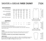 Sweaters in Sirdar Chunky (7104)