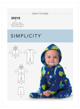 Babies' Jackets, Rompers  & Pants in Simplicity Kids (S9215)
