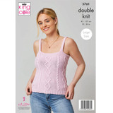 Top & Cardigan in King Cole Cottonsoft DK (5761)