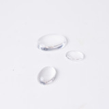 Oval Pebble (1pc) - Transparent