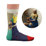 Socks: Art - Milkmaid