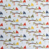 Sitting Owls - 100% Cotton