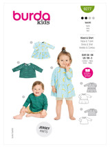 Babies' Top & Dress in Burda Kids (9277)