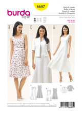 Dress & Jacket in Burda Style (6687)