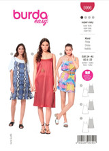 Dresses in Burda Misses' (5996)