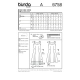 Dresses in Burda Style (6758)