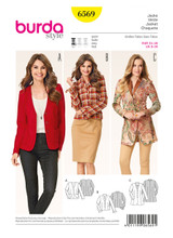 Jackets in Burda Misses' (6569)