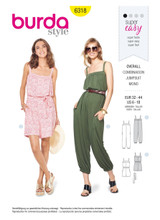 Jumpsuit & Playsuit in Burda Misses' (6318)