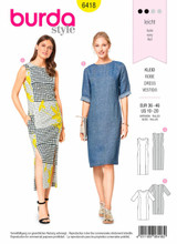 Minimal Dresses in Burda Misses' (6418)