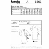 Over-Sized Dresses in Burda Misses' (6363)