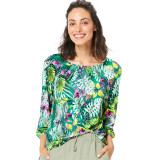Raglan Sleeve Tops in Burda Misses' (6329)