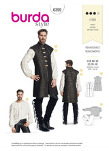 Renaissance Shirt & Waistcoat in Burda Style (6399)