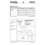 Shift Dresses in Burda Style (6609)