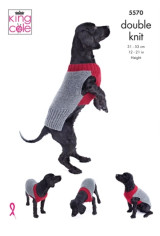 Dog Coats in King Cole Pricewise DK (5570)