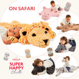 Sirdar Super Happy Chenille - On Safari Pattern Book (551)