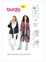 Kimono Jackets in Burda Misses' (6244)