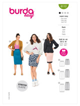 Pencil Skirts in Burda Misses' (6112)