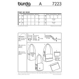 Shoulder Bags in Burda Young (7223)