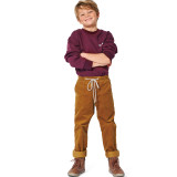 Slip-on Trousers w/Patch Pockets in Burda Kids (9271)