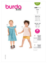 Top & Dress in Burda Kids (9281)