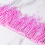 Ostrich Feather Trim - Per 10cm/4"