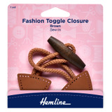 Toggle Closure - Brown