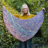 Fading Stripes Shawl in Hedgehog Fibres Sock - PDF